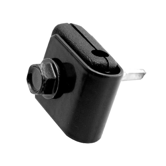Universal clip ZnPVC anthracite