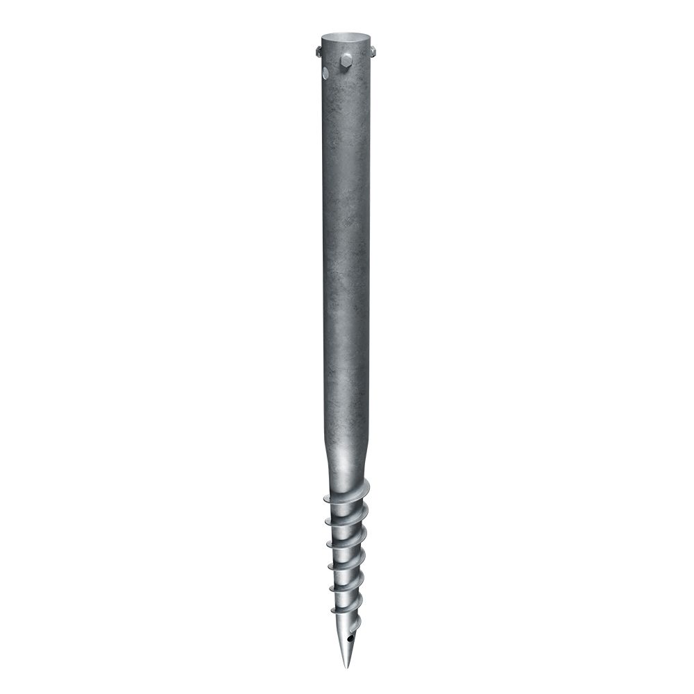 Ground screw 68x2,0x1000mm, 3xM10