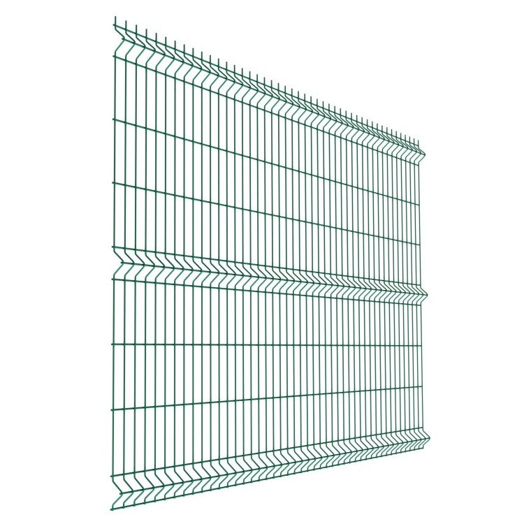 Panneau de clôture soudé 3D ZnPVC 2500x1530x4mm vert