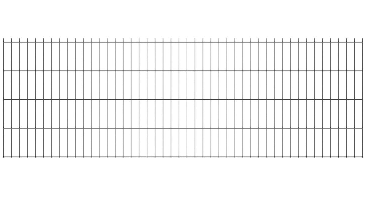 Geschweißtes Zaunfeld N2D 2500x830mm D5/4/5mm anthrazit