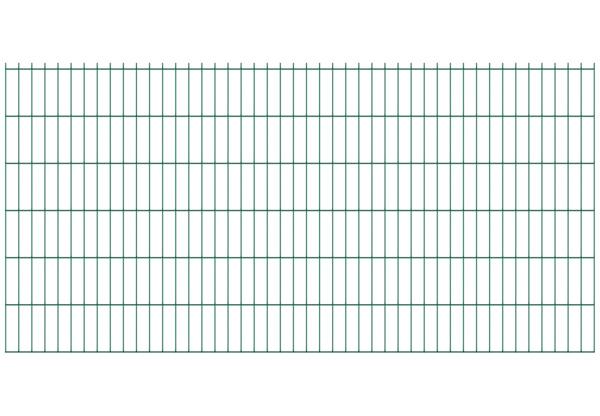 Panneau de clôture soudé N2D 2500x1230mm D5/4/5mm vert