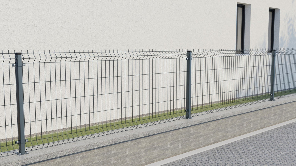 Welded panel fence ZnPVC 2500x830x4mm anthracite