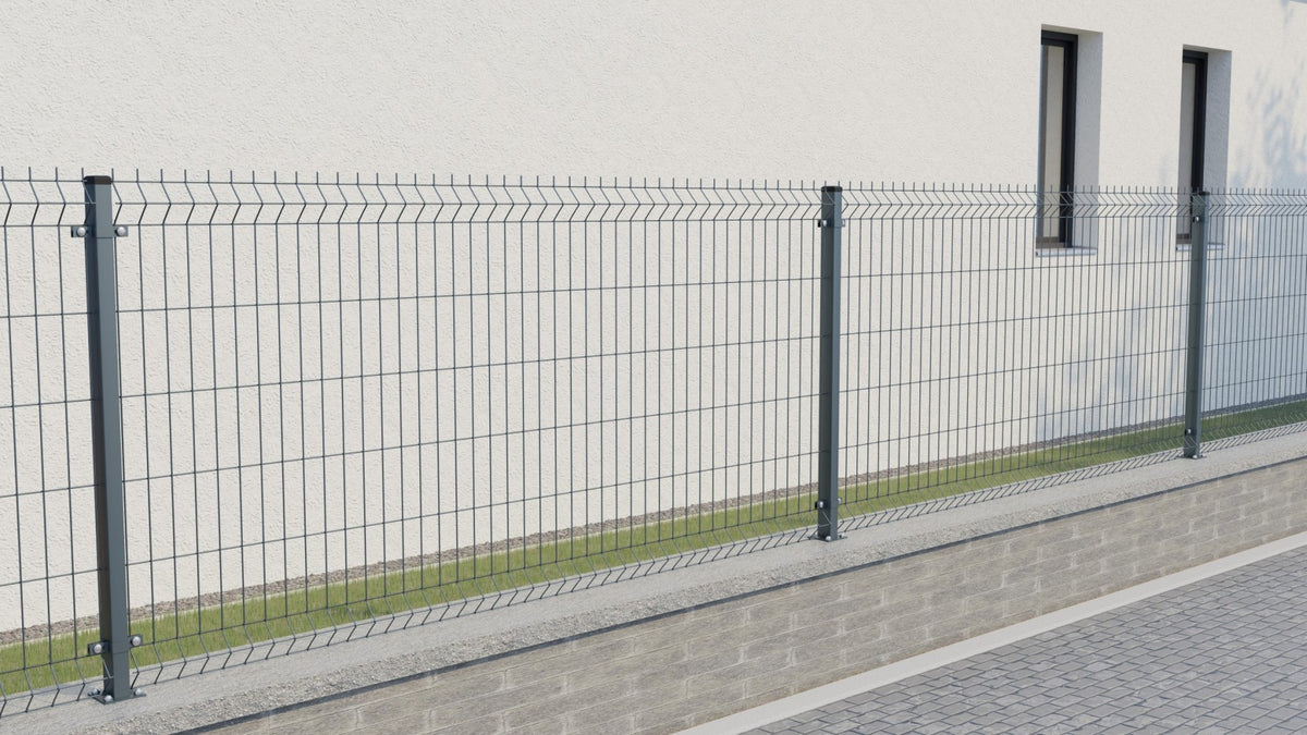 Geschweißter Panel ZnPVC 2500x1230x4mm anthrazit