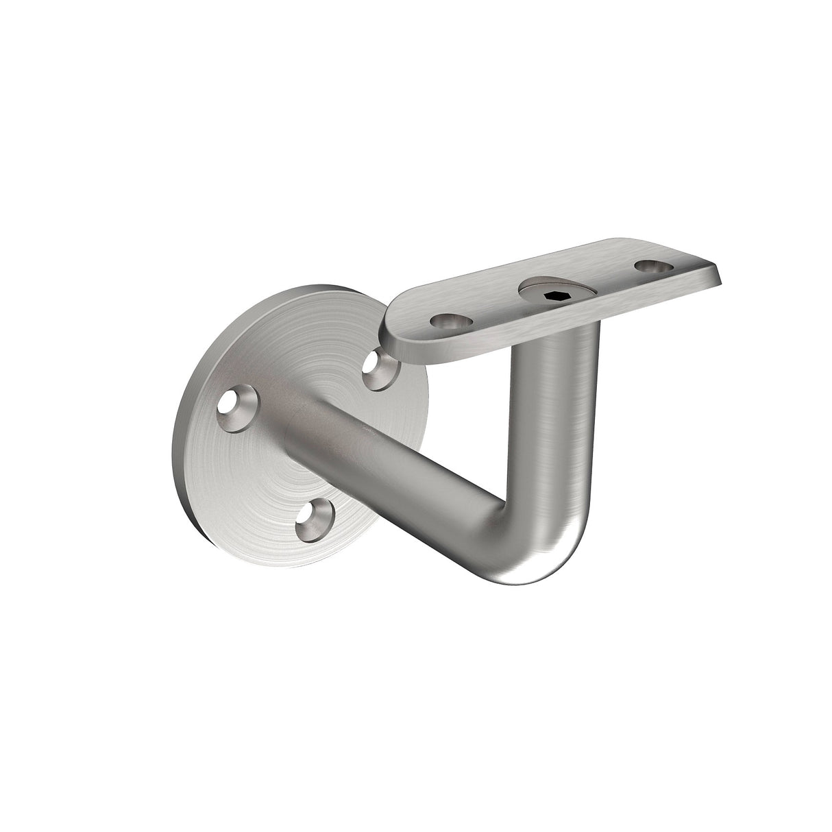 Wall mount handrail bracket