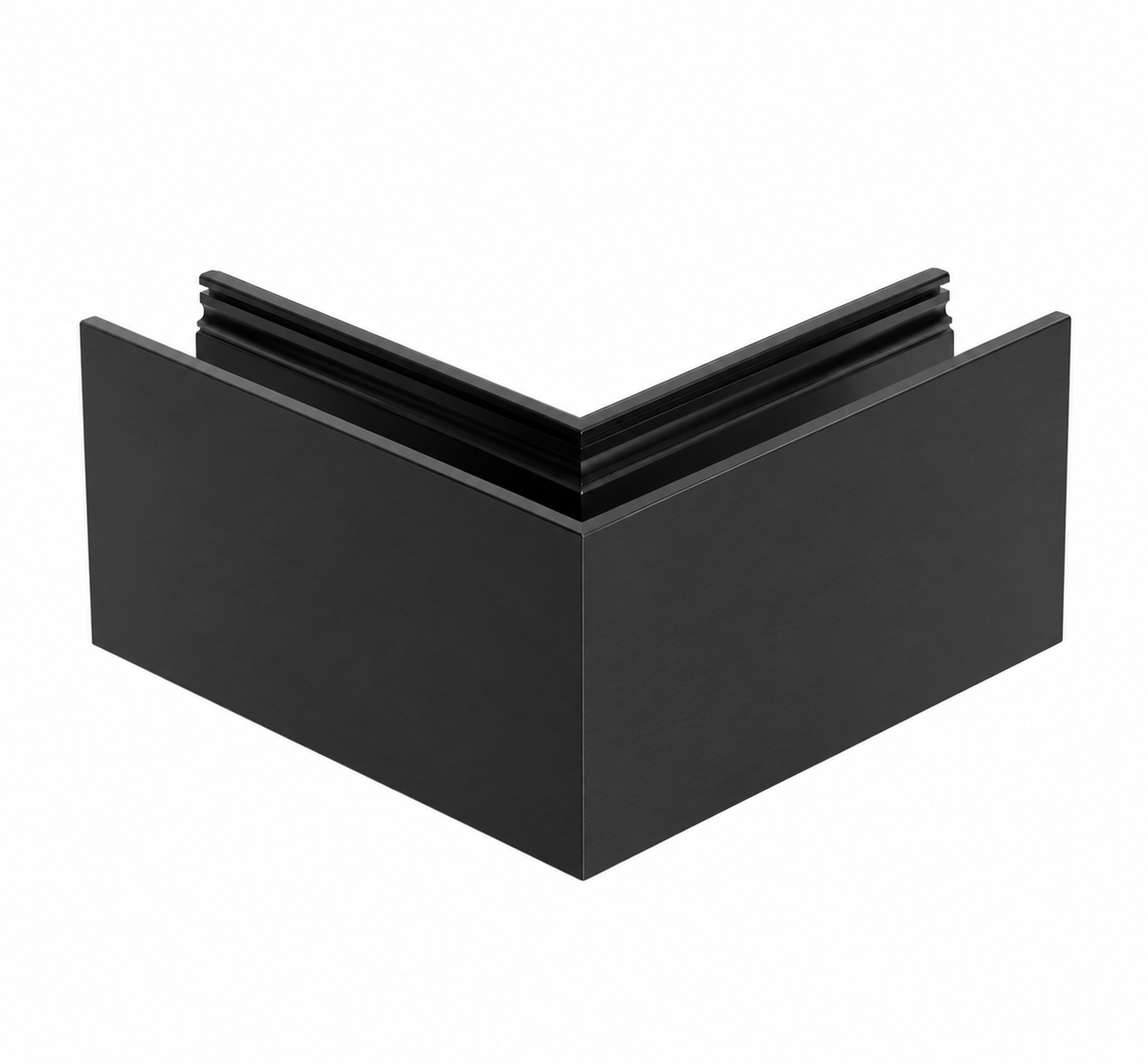 Garde-corps tout en verre - profil d'angle - fixation supérieure
