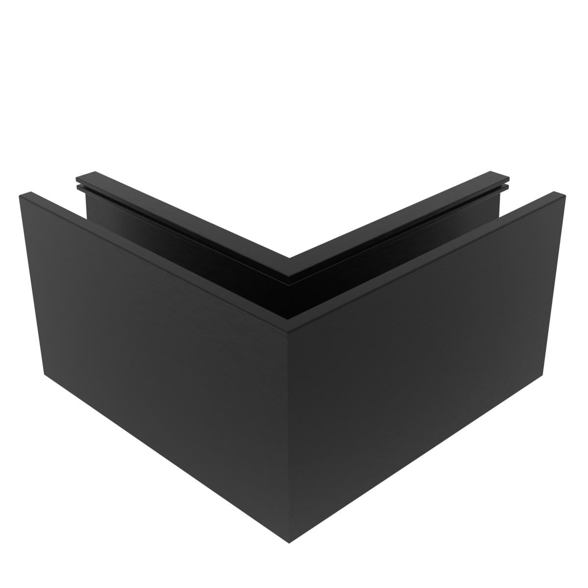 AL. profile, top mount 90° IN corner AL/ELOX/Sati