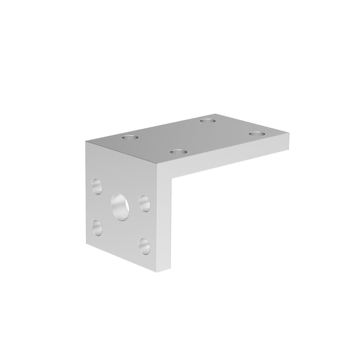 L-bracket for gate profiles