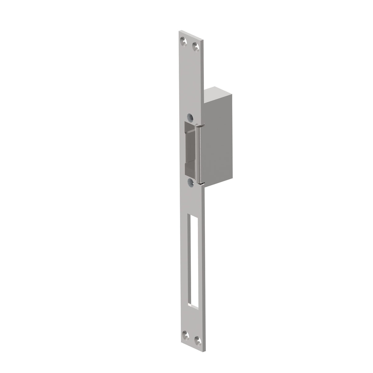 Electromagnetic lock with double-sided plate, 8-12V AC/DC