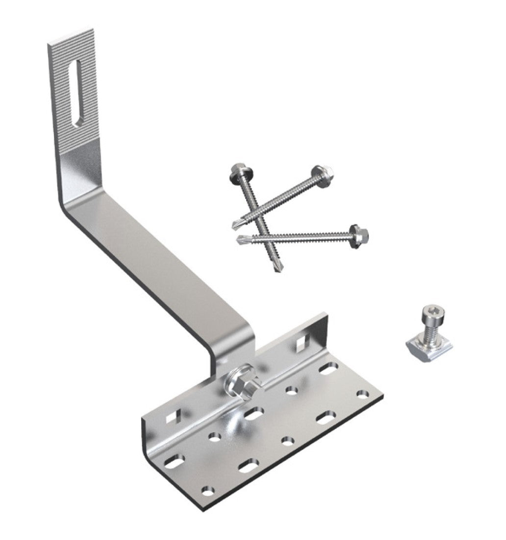 Stainless steel roof hooks with adjustment