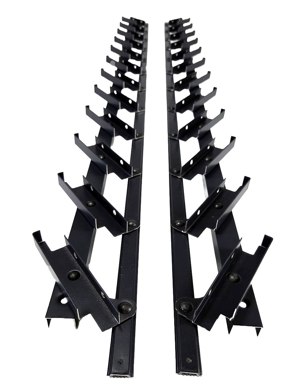 Movable aluminum system – vertical, louvered – pair (left + right)