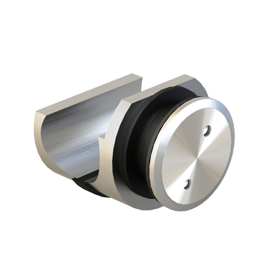 Holder glass - tube for sliding door system AISI3