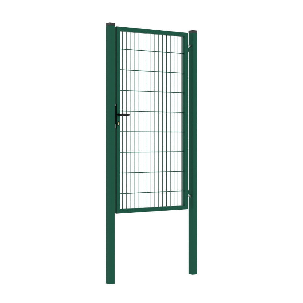 Gate 1pc. 2D BOX ZnPVC 1000x1800mm RAL 6005 green