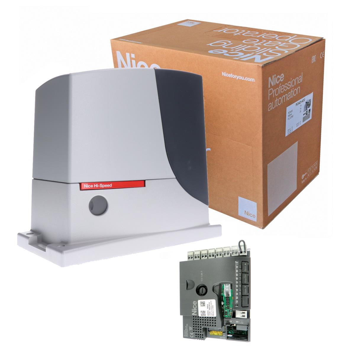 NICE drive for feed. gates, HI-SPEED