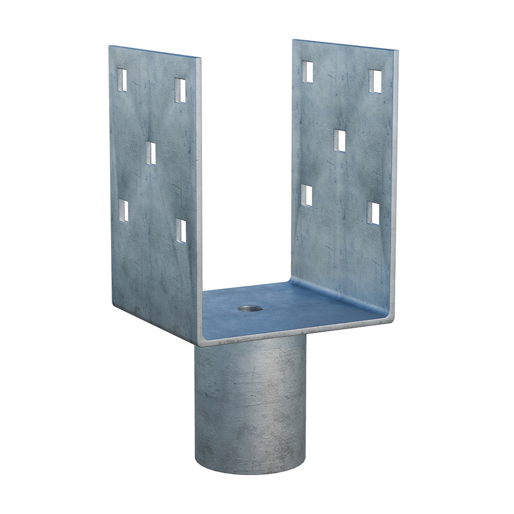 Extension for ground screw Zn "U" 100x90x120x60mm