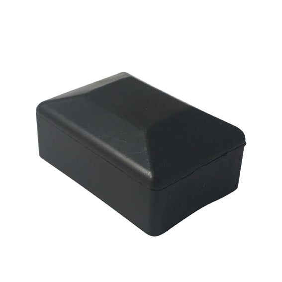 Cap for post 40x60mm PE black