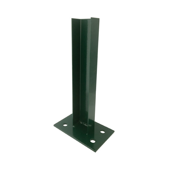 Pfostenkappe ZnPVC 40x60mm grün