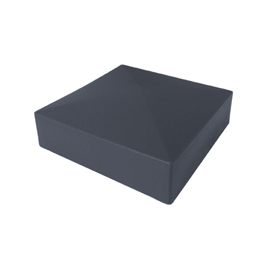 Post cover, aluminum, anthracite, 70x70mm