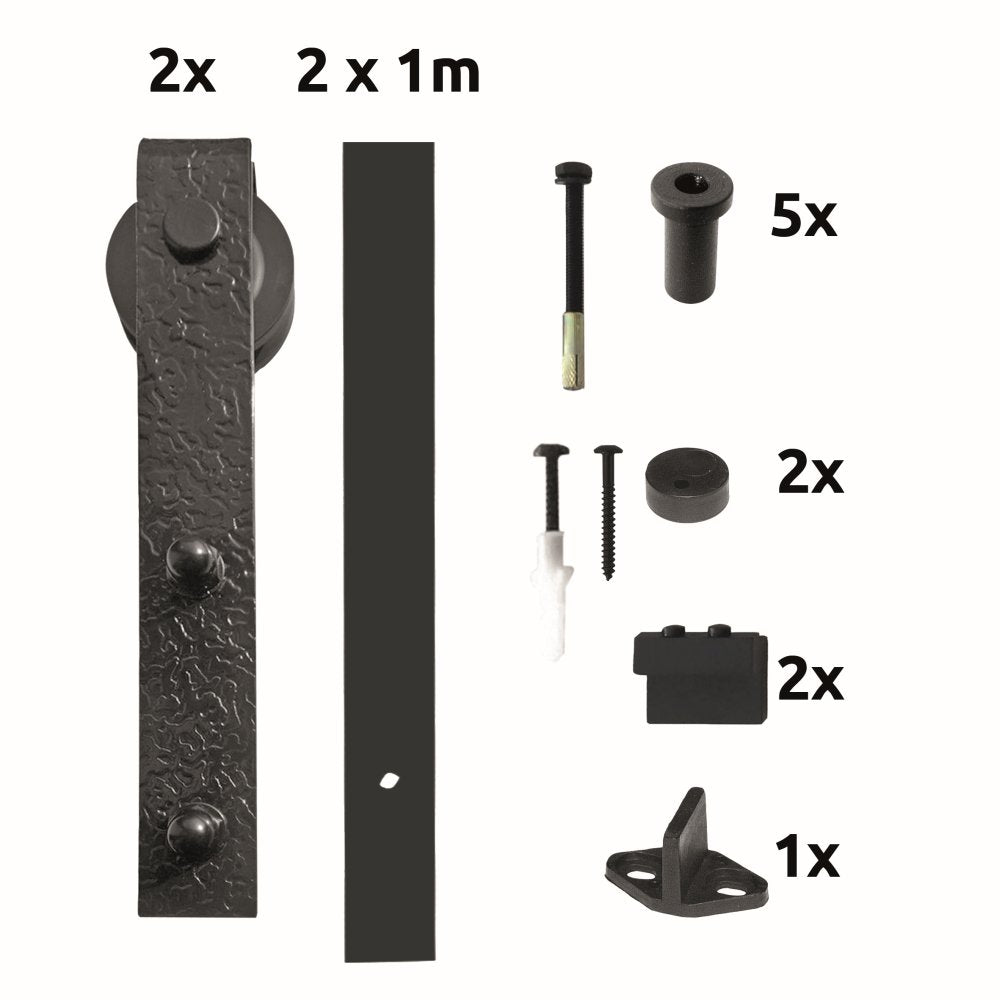 Sliding barn door hardware- "Klasiko - Primo"