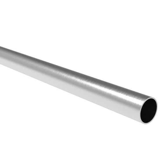 Stainless steel brushed sutured pipe