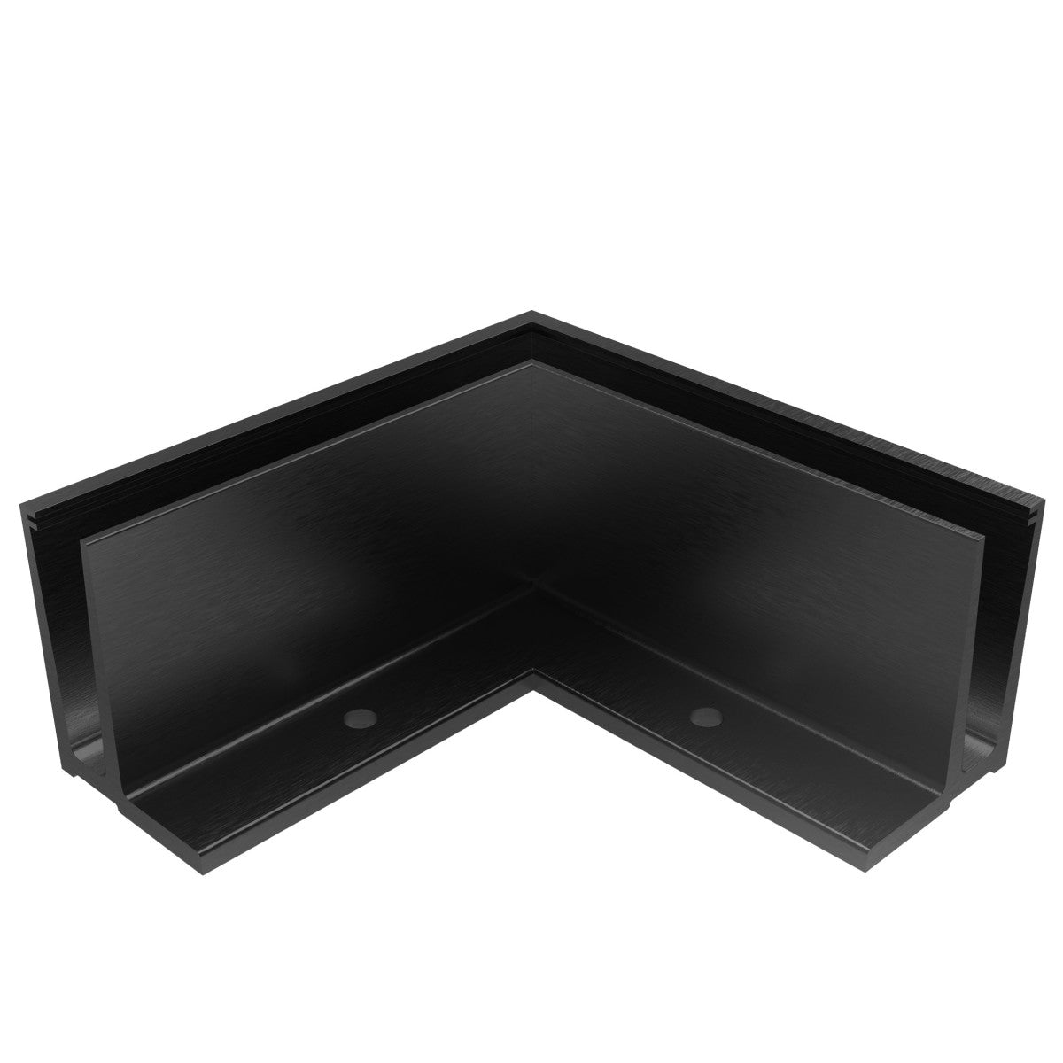 AL. profile, top mount 90° IN corner AL/ELOX/Sati