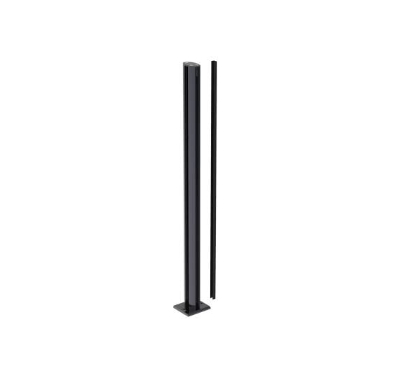Aluminium pole, VK-straight, corner R