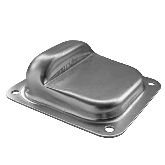 Stop center fixed Zn, 158x138x50mm for swing gate