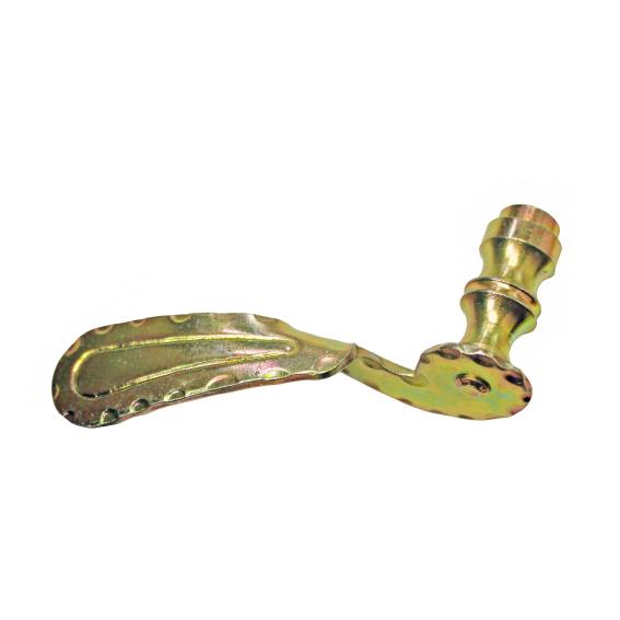 Door handle L142, d19mm, Zn