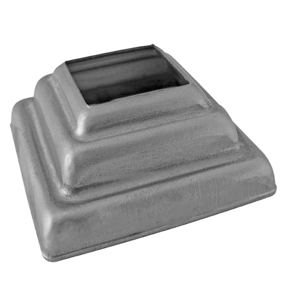 Rosette 57x57, 22x22, h22,5 t1mm