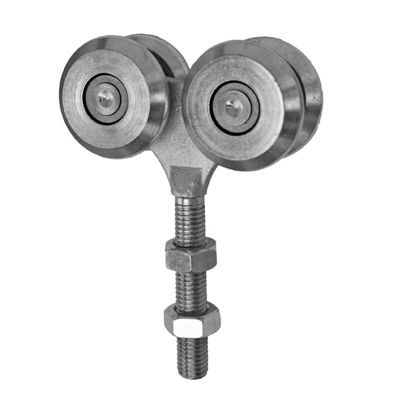 Gate roller track Zn, profile 57x67mm