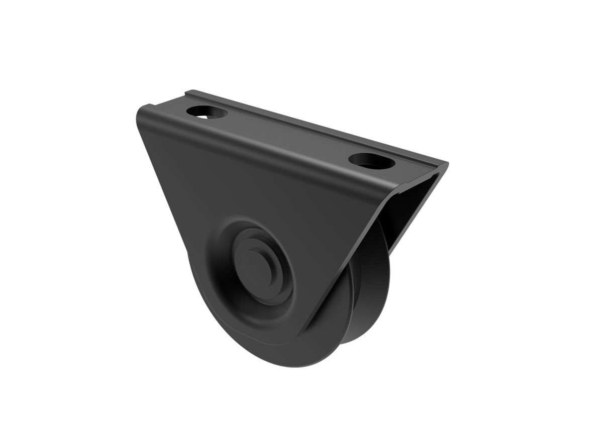 Pulley wheel - set -V, D60, black