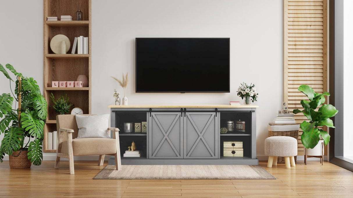 sliding barn door hardware - mini - "Gladio"