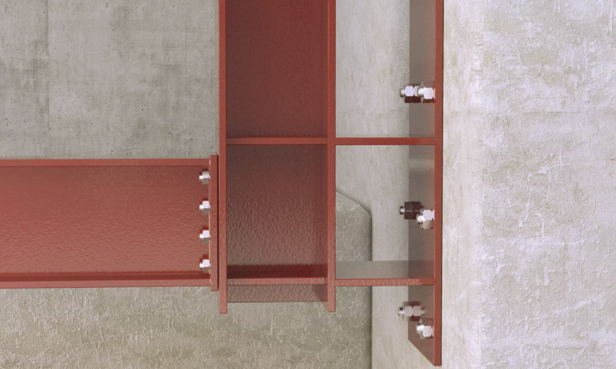 Heavy duty anchor with countersunk screw