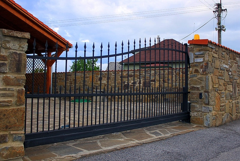 Guiding track Fe, 60x60x4mm for cantilever gate