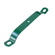 Green PVC post strap D48mm