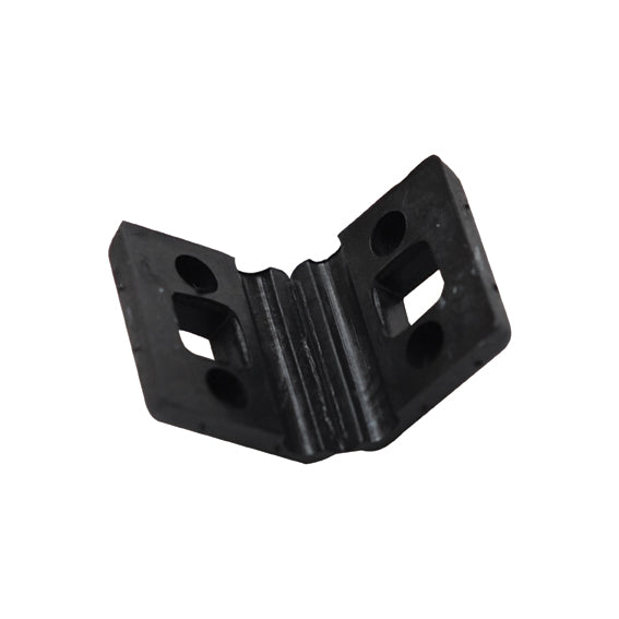 Begrenzer für PVC-Plattenhalterung schwarz 5mm