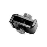 Connector of panels for infinite assembly ZnPVC anthracite