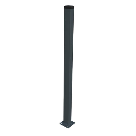 Post 60x40mm with ZnPVC base 2200mm anthracite