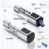 Double lock cylinder 70-90mm SMART