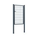 Bránka 1kr. SQUARE ZnPVC 1000x1500mm, antracit