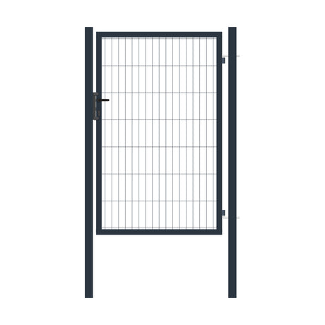 Bránka 1kr. SQUARE ZnPVC 1000x1500mm, antracit