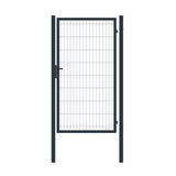 Bránka 1kr. SQUARE ZnPVC 1000x1800mm, antracit