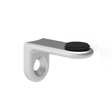 Support against glass falling out