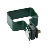 Collier de terminaison pour poteau ZnPVC 60x40mm vert