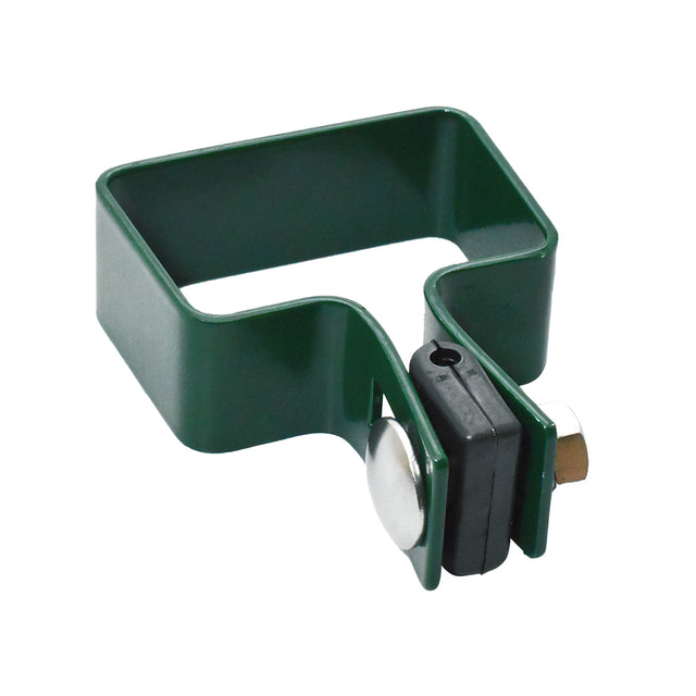 Collier de terminaison pour poteau ZnPVC 60x40mm vert