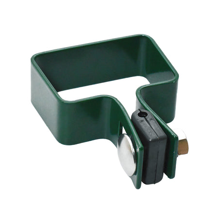 Collier de terminaison pour poteau ZnPVC 60x40mm vert