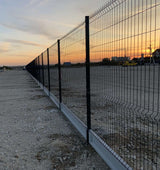 Welded panel fence ZnPVC 2500x2030x4mm anthracite