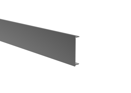 Click – lock Abdeckleiste für Zaunprofil 70x70 und U-Adapter des Zaun- und Fassadensystems, 41 x 9-2 m - Anthrazit