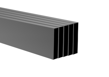 Aluminium Zaunfüllung 20x120x1,2 – 5x2,5 m – Anthrazit RAL 7016