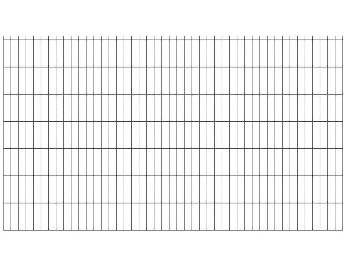 Welded panel fence N2D 2490x1430mm D5/4/5mm,antrac