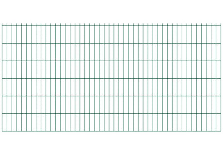 Geschweißte Panel N2D 2490x1230mm D5/4/5mm, grün